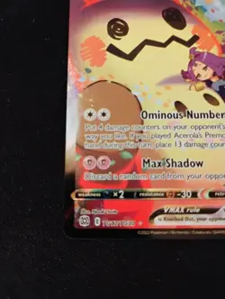 Mimikyu VMAX TG17/TG30 Brilliant Stars Pokemon Card FA 2022 Alt Trainer Gallery - Image 5