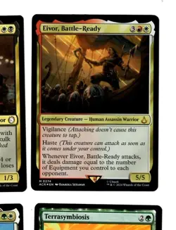 1x FOIL Eivor, Battle-Ready Assassin’s Creed LP mtg - Image 1