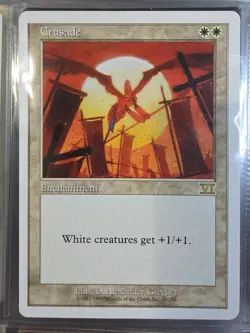 MTG Crusade Sixth Edition 13/350 Regular Rare - Image 1
