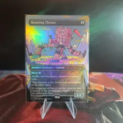 Roaming Throne Secret Lair ✨FOIL✨ WIZARD OF BARGE NM MTG - Image 1