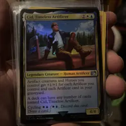 Cid, Timeless Artificer (0412) Final Fantasy Foil MTG - Image 1