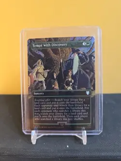 Tempt with Discovery - Silver Foil Extended Art LTC MTG - Image 1