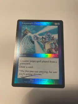 LAQUATUS'S DISDAIN ~mtg NM Judgment Unc x1 FOIL - Image 1
