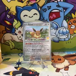 Eevee 074/131 Pokemon TCG Pokemon Day 2025 Reverse Cosmos Holo NM - Image 2