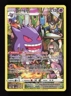 Gengar TG06/TG30 Holo Lost Origin Trainer Gallery Pokemon NM - Image 1