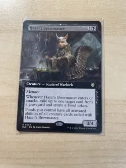 Hazel's Brewmaster (Extended Art) Commander: Bloomburrow Regular - Image 1
