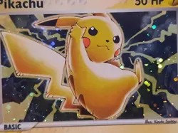 Pokemon TCG Pikachu Holo Black Star Promo 012 E-Reader WOTC LP - Image 2