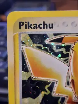 Pokemon TCG Pikachu Holo Black Star Promo 012 E-Reader WOTC LP - Image 4