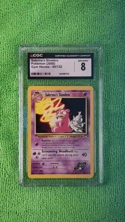 Sabrina's Slowbro. Pokemon (2000). Gym Heroes - 60/132. - Image 1