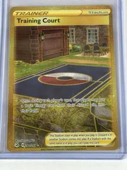Training Court 282/264 Gold Secret Rare Fusion Strike Pokemon TCG NM/MINT - Image 1