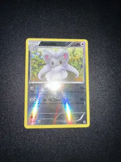 Pokemon TCG Cinccino 89/114 Black and White Reverse Holo Rare NM/LP - Image 1