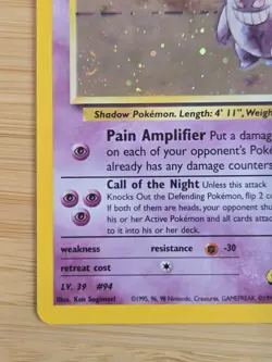 Pokemon TCG Sabrina's Gengar Holo Gym Challenge Card 14/132 Rare - Image 4