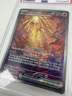 2023 Pokemon PSA 10 Paldea Evolved Chi-Yu ex Special Illustration Rare #259/193 - Image 3