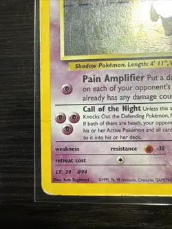 Pokemon TCG Sabrina's Gengar Gym Heroes 14/132 Rare Holo DMG - Image 4