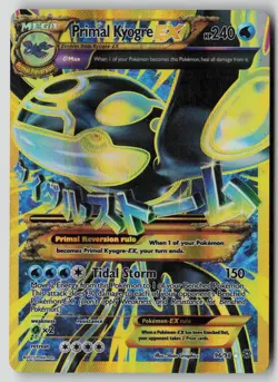 Primal Kyogre EX 96/98 Secret Rare Ancient Origins Pokemon MP *SMALL CREASE* - Image 1