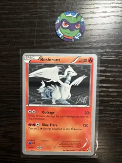 Pokemon TCG Reshiram 26/114 World Championships 2011 NM - Image 1