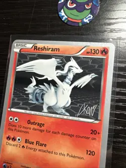 Pokemon TCG Reshiram 26/114 World Championships 2011 NM - Image 2