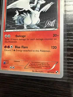 Pokemon TCG Reshiram 26/114 World Championships 2011 NM - Image 3