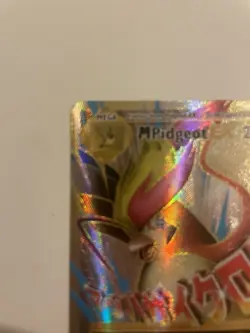 Pokemon Mega Pidgeot EX Full Art 105/108 Evolutions LP - Image 2