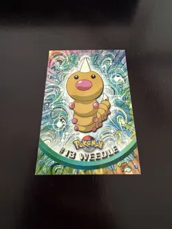 Weedle 2000 Topps Series 1 Tv Animation Edition Pokemon #13 - Image 1