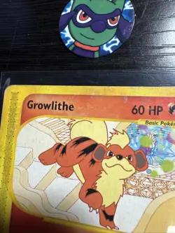 Pokemon TCG Growlithe 51/147 Aquapolis Regular Uncommon 2002 HP - Image 2