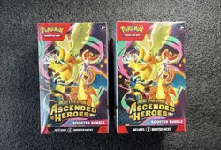 2x POKEMON ASCENDED HEROES BOOSTER BUNDLE MEGA EVO LOT OF 2 BOXES - Image 1