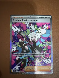 Pokemon TCG: Chaos Rising- Roxie’s Performance SIR 121/086 - Image 1