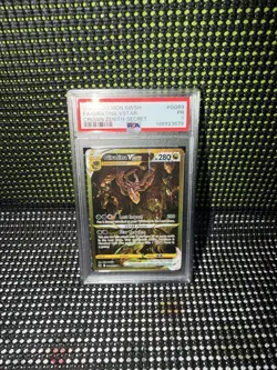 2023 Pokemon Sword & Shield Crown Zenith GG69 Giratina VSTAR PSA 1 - Image 1