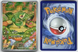 Snivy 087/086 Holo Illustration Rare Black Bolt Pokemon Holo NM - Image 3