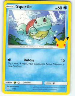 Squirtle - 17/25 McDonald's Collection 2021 - Pokemon TCG - 2021 - Image 1