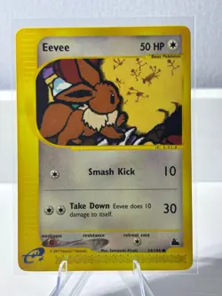 Eevee 54/144 Nonholo Pokemon Skyridge 2003 Wotc Vintage NM/LP - Image 1