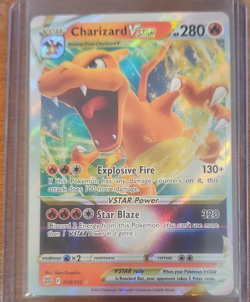 Pokemon TCG Charizard VSTAR Ultra Rare Holo 018/172 EN HP 280 - Image 1