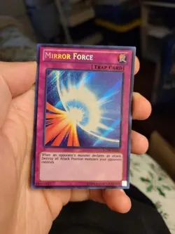 Yugioh Mirror Force LCYW-EN091 Secret Rare - Image 1