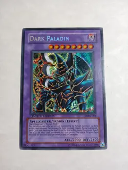 Yu-Gi-Oh! Dark Paladin DMG-001 Duel Master's Guide Ltd Secret Rare MP - Image 1