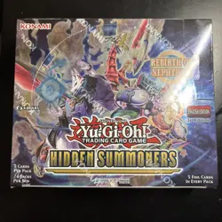 Hidden Summoners Yu Gi Oh Factory Sealed Booster Box Ist Edition - Image 1