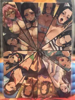 One Piece, Custom Spicy Waifu Boa Vivi Manga Foil Texture Card ￼ - Image 2