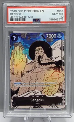 2025 One Piece CCG Extra Booster: Anime 25th Collection Sengoku EB02-044 PSA 10 - Image 1