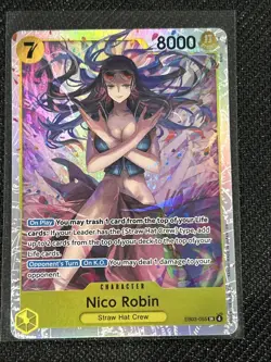 Nico Robin (055) EB03-055 Extra Booster: One Piece Heroines Edition Foil - Image 2