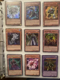 Yugioh Binder Collection Of 216 Rare And Better Cards - Image 2