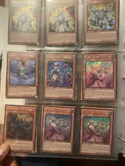 Yugioh Binder Collection Of 216 Rare And Better Cards - Image 3