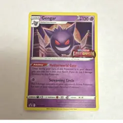 Pokemon Gengar SWSH241 SWSH: Sword & Shield Promo Prerelease Holo Card - Image 1