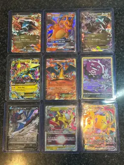 9 Pokemon Card Lot Charizard EX, GX, Vstar, Vmax, Secret. READ - Image 1