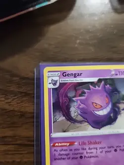 Gengar 085/202 Holo Sword and Shield Base Set 2020 Rare Near Mint Pokemon Card - Image 3