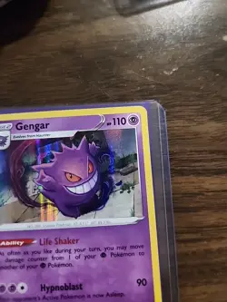 Gengar 085/202 Holo Sword and Shield Base Set 2020 Rare Near Mint Pokemon Card - Image 4