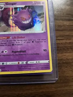 Gengar 085/202 Holo Sword and Shield Base Set 2020 Rare Near Mint Pokemon Card - Image 5