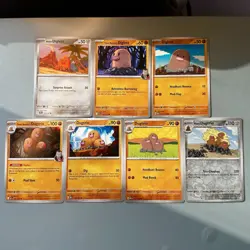 Diglett, Dugtrio & Alolan Lot 7 Regular & Holofoil English Cards Pokemon TCG - Image 1