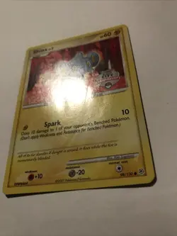 2007-2008 City Championships Shinx 98/130 Diamond & Pearl Pokemon Card Rare - Image 2