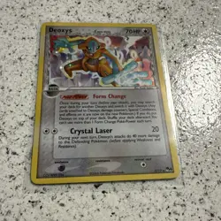 Pokemon TCG Deoxys Delta Species Holo Rare 2/17 POP Series 4 70 HP 2006 Card - Image 2
