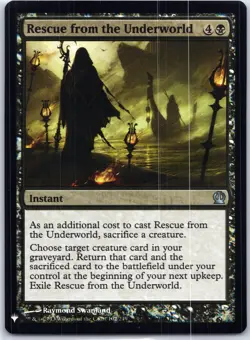 MTG The List Reprints #102 Rescue from the Underworld FOIL - Image 1