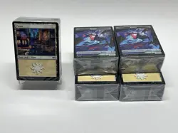 *Brand New* MTG Ninja Turtles Land Pack 90 Basic Lands 10 Tokens TMT TMC Draft - Image 1